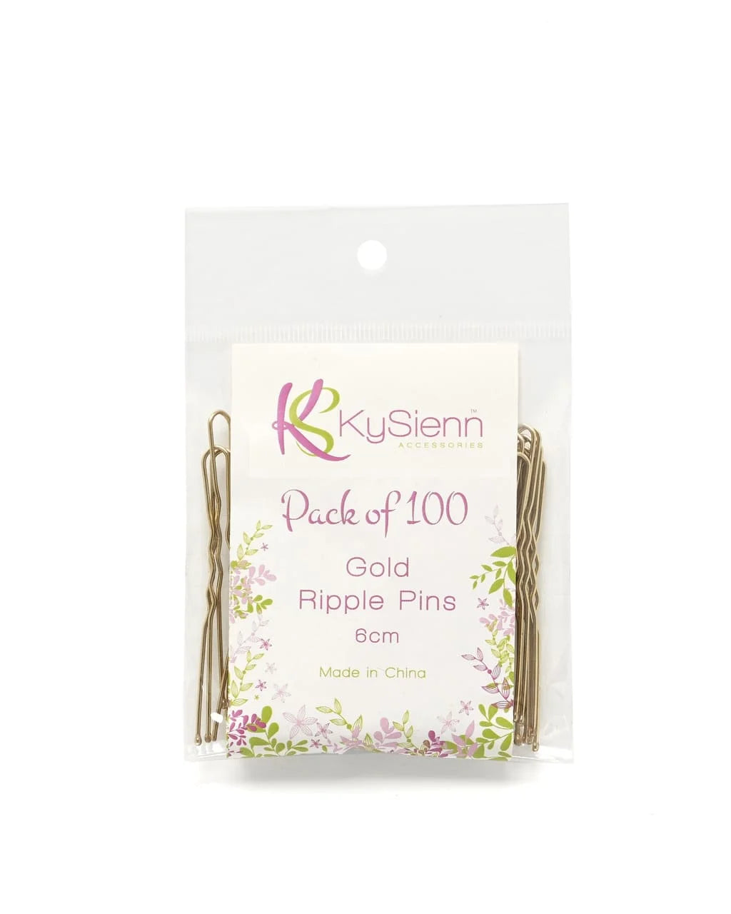 Bun/Ripple Pins - 6cm | 50 Pack & 100 Pack