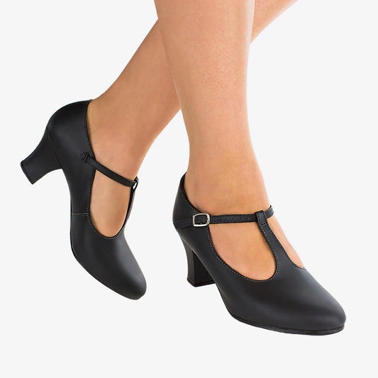So Danca T-Strap Dance Heels – 2" Heel