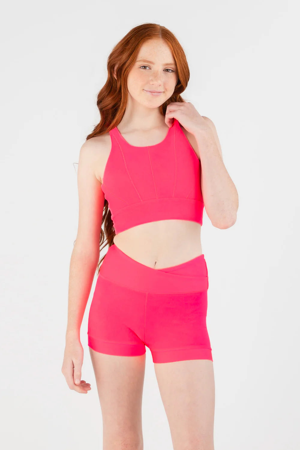Every Turn - Glo Crop Top