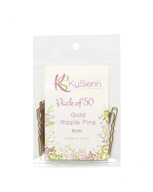 Bun/Ripple Pins - 6cm | 50 Pack & 100 Pack