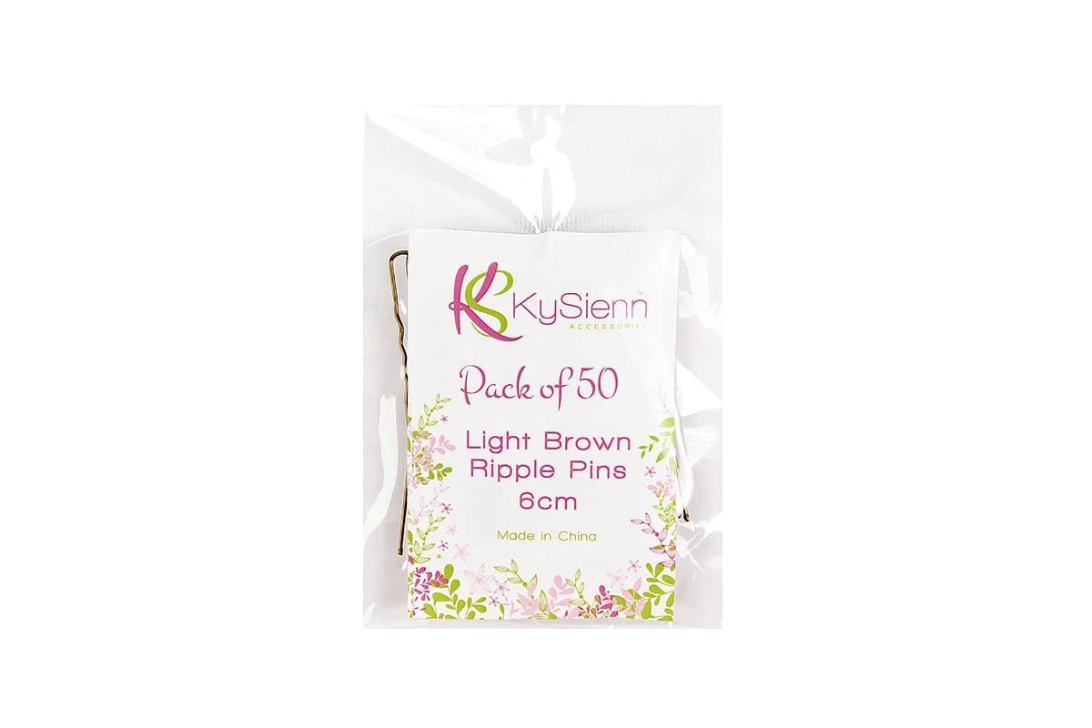 Bun/Ripple Pins - 6cm | 50 Pack & 100 Pack