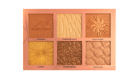MODELROCK – Glow Your Way Highlighter Palette | Volume 2