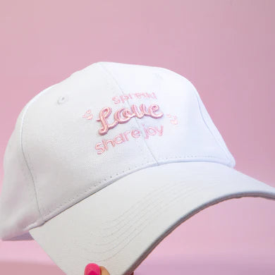 GLITTER GIRL – Spread Love, Share Joy Cap