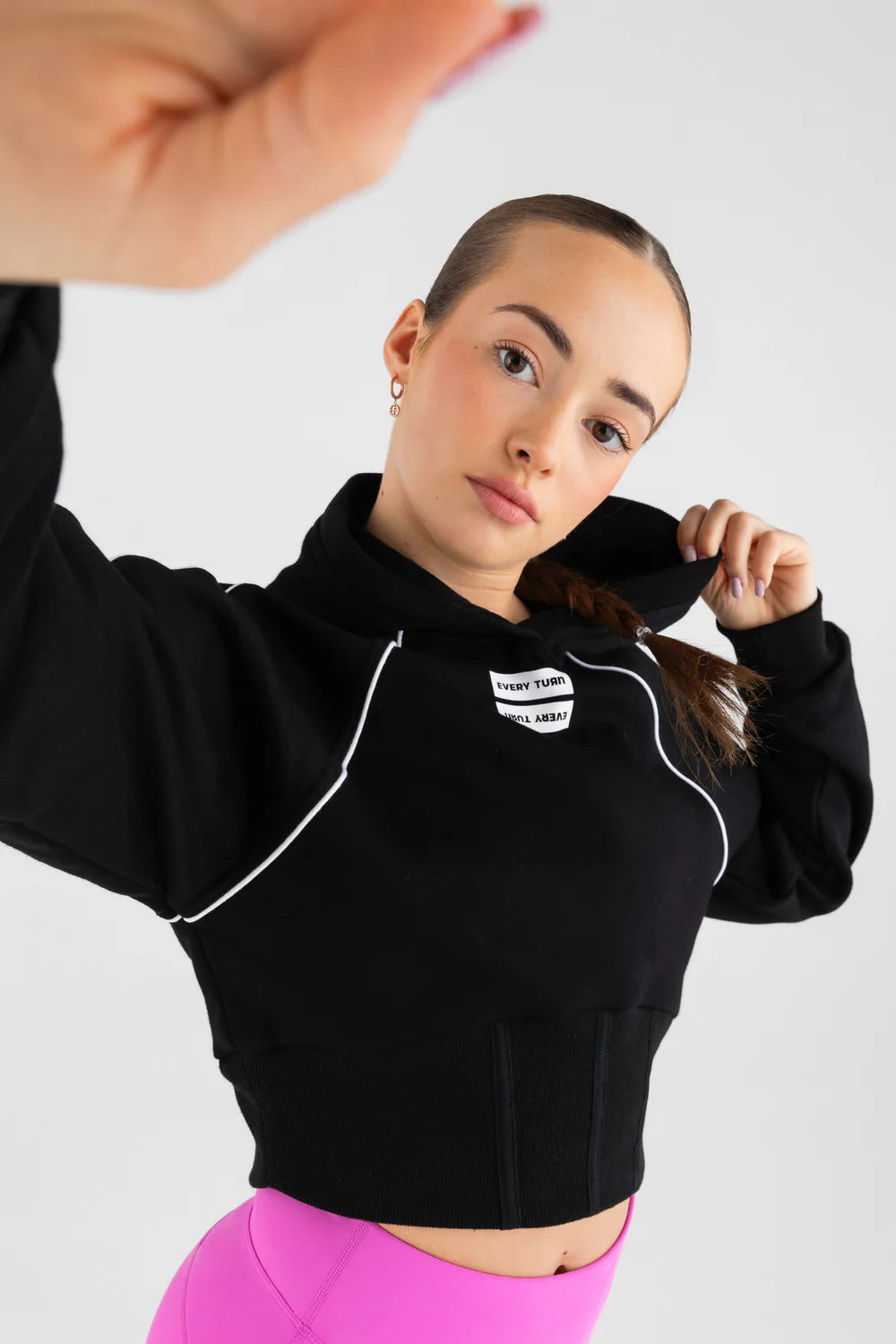 Every Turn - Squad Cropped Hoodie