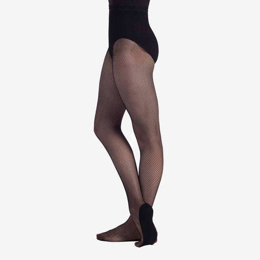 So Danca Adult Fishnet Dance Tights – Solid Foot