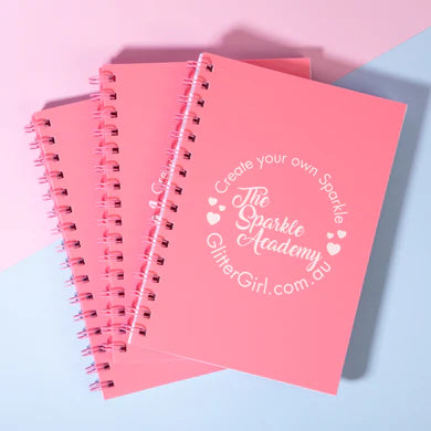 GLITTER GIRL – Sparkle Academy Notebook