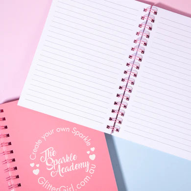 GLITTER GIRL – Sparkle Academy Notebook