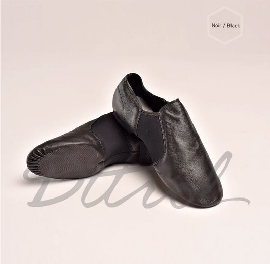 Dttrol Little Dancers Elastic Jazz Shoes