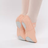 Dttrol Split Sole Leather Ballet Shoes